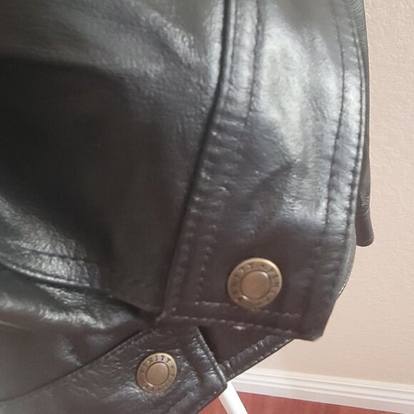 Finity Midnight Leather Jacket - Picture 9 of 12